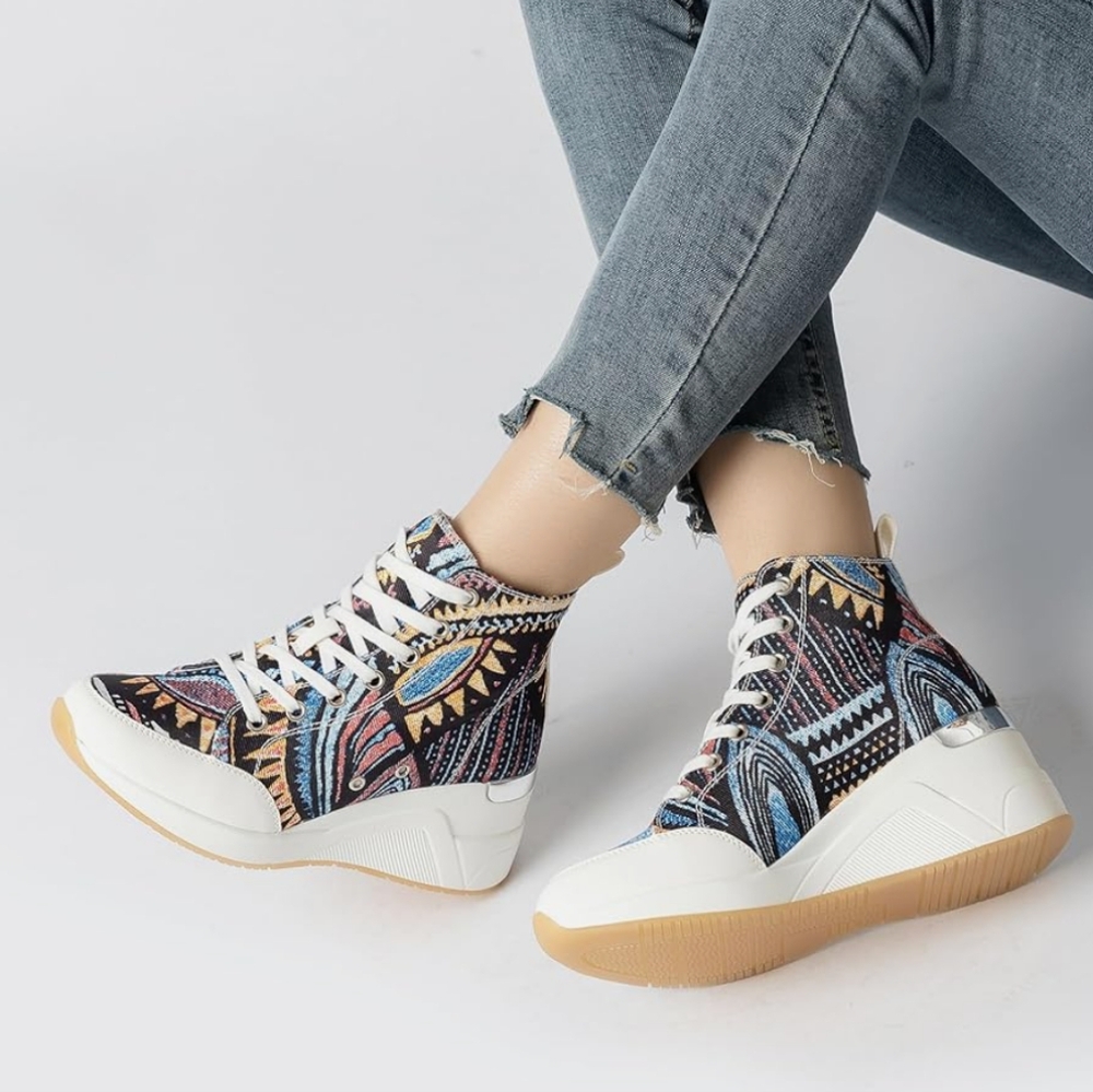 Graffiti High Top Sneakers